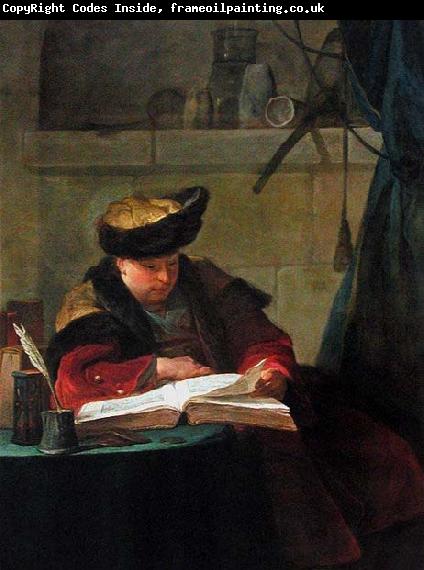 Jean Simeon Chardin Un Chimiste dans son laboratoire, dit Le Souffleur